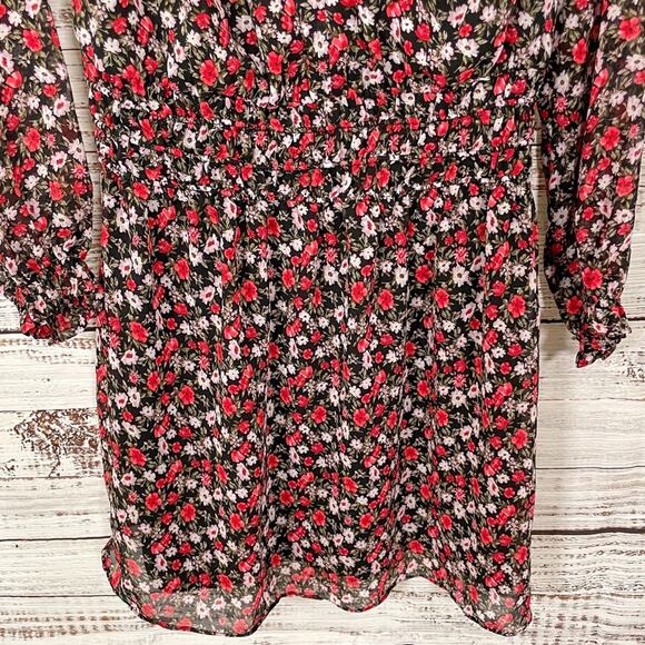 NEW Socialite Smock Waist Floral Mini Dress, NWOT, Size Small - Picture 7 of 14